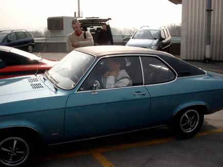 Aufbruch zur ersten Kamerafahrt